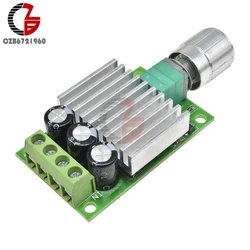 10A 12V-30V Voltage Regulator PWM DC Motor Speed Controller 12V 24V Adjustable Speed Regulator Dimmer Control Switch for Fan