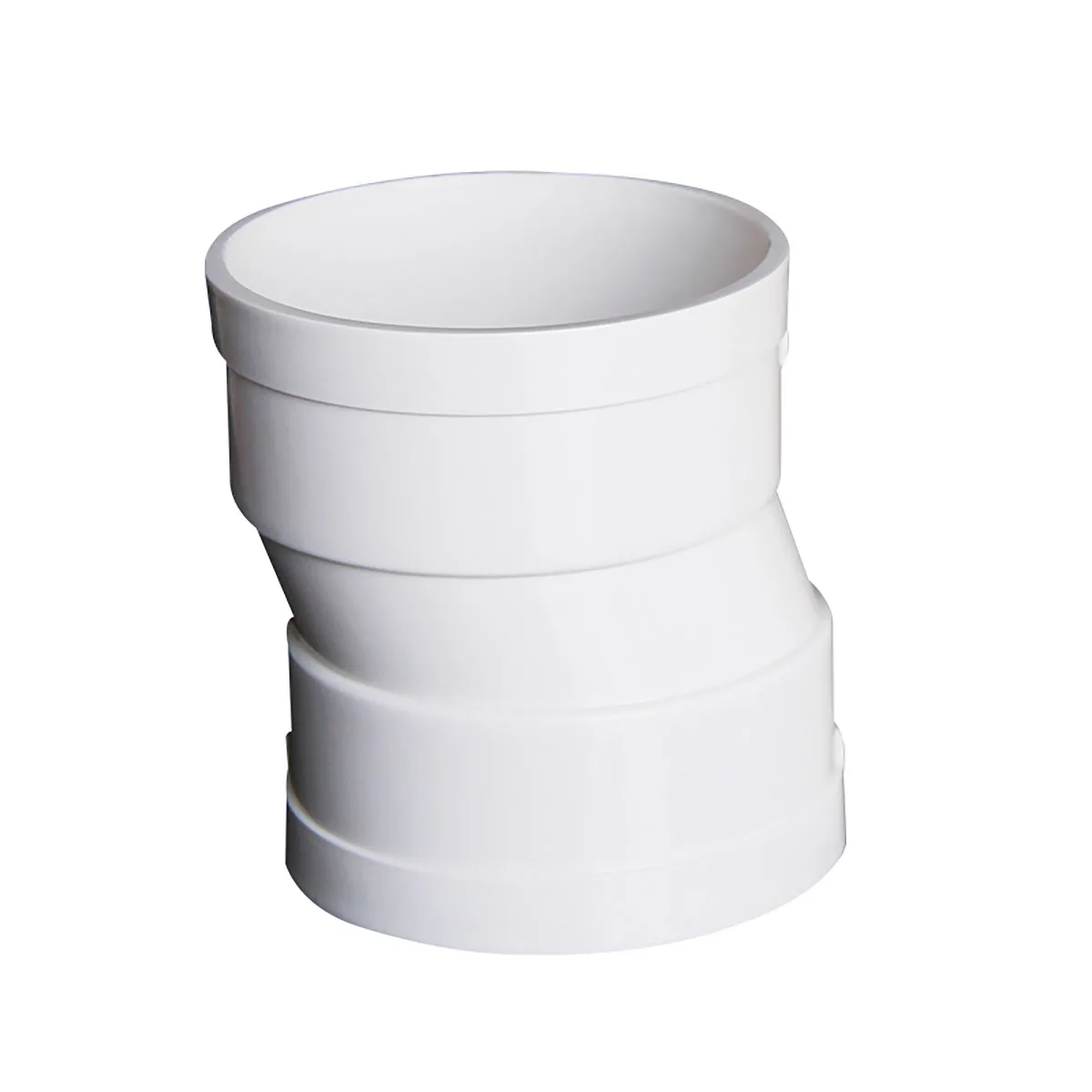 1pcs White PVC Drain Pipe Offset Straight Connector Inner Dia 50mm 75mm 110mm Adapter Pipe Fittings For Drainage Systems