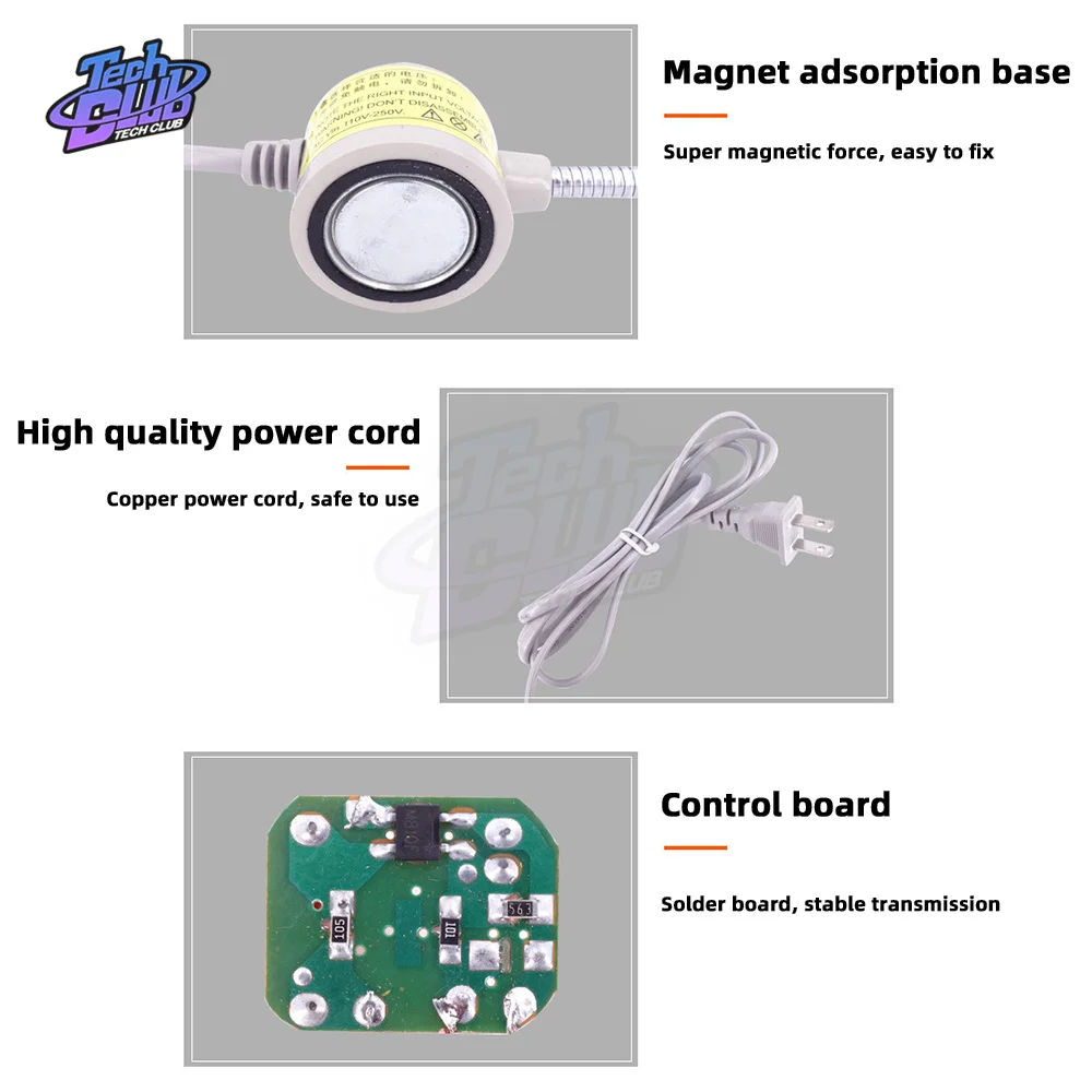 Super Bright Sewing Clothing Machine Light 30 LED Flexible Work Lamp light for Workbench Lathe Drill Press