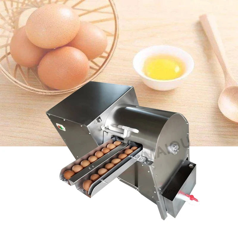 Double row Electric Egg washing machine chicken duck goose egg washer egg cleaner wash machine poultry farm equipment