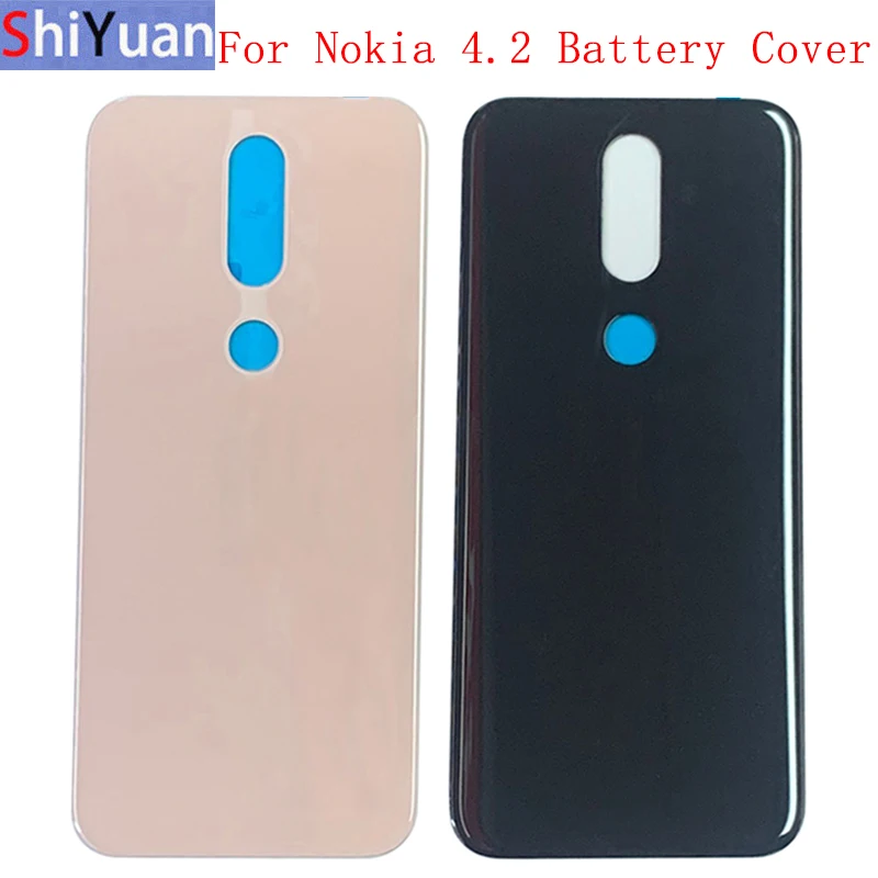 Battery Cover Rear Door Panel Housing Case For Nokia 4.2 TA-1184 TA-1133 TA-1149 TA-1150 TA-1157 Back Cover with Logo