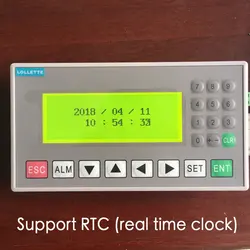 Text display OP320 OP320-A  panel display screen HMI with RS232/RS422/RS485 for various PLC  modbus RTC (real time clock)