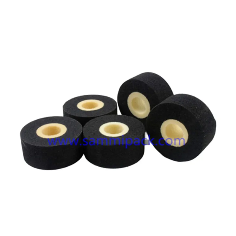 Free shipping 24pcs/lot Ink rollers for solid ink band sealer,plastic bag sealing machine