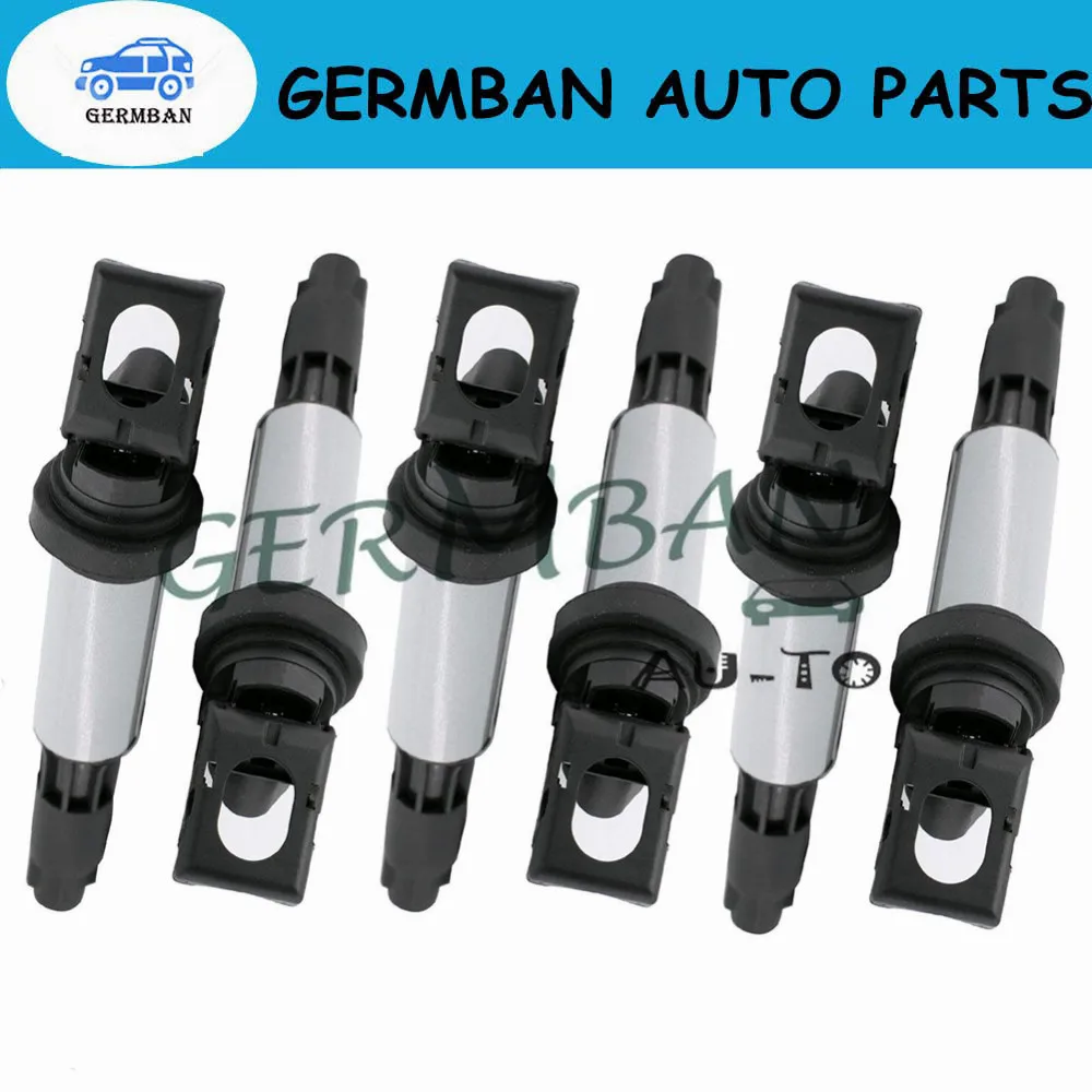 

6PCS/LOT Ignition Coils For BMW E46 E53 E60 E70 E71 E90 X3 X5 M3 Z4 No#12131712219 12137551260 12131712223