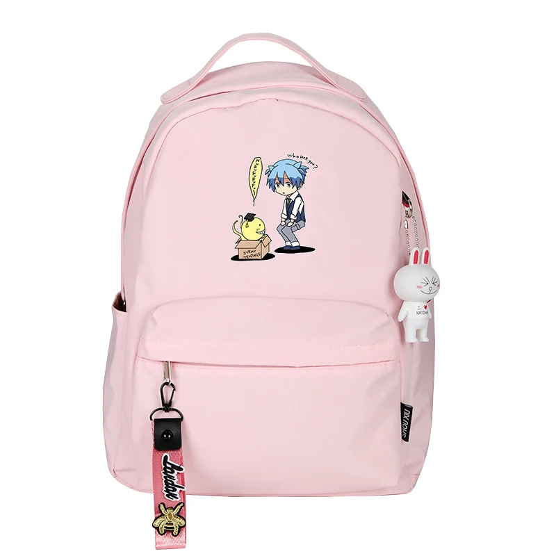 

Assassination Classroom Cartoon School Bags Girls Shoulder Bags Korosensei Bookbag Small Travel Bagpack Kawaii Women Backpack