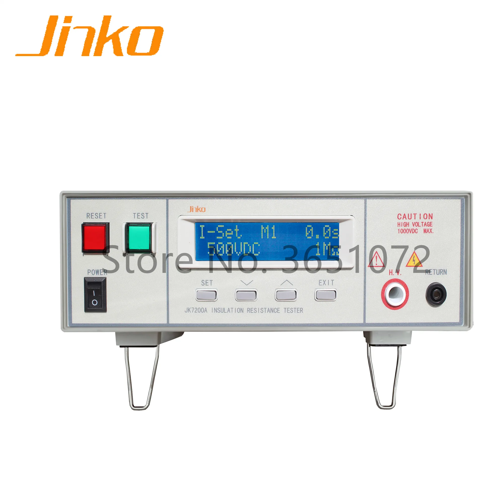 JK7200A Insulation Resistance Tester 10-1000VDC