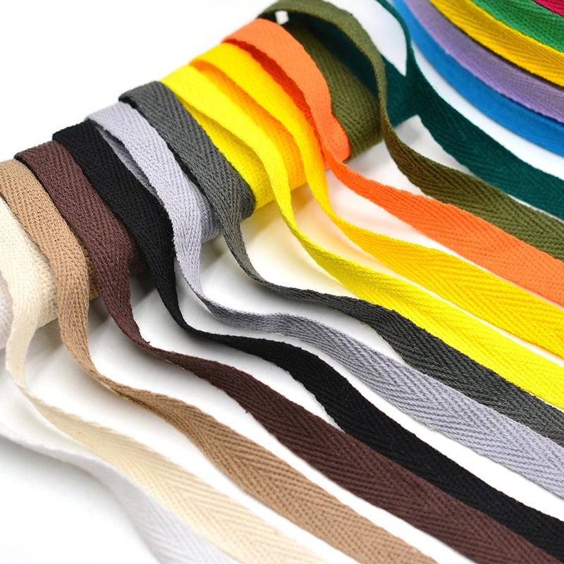 5 yards/Lot 10mm/20mm 100% Baumwolle Band Hserring Knochen Handgemachte Band Hochzeit Weihnachten Dekoration DIY nähen Stoff Handwerk – Detail 6