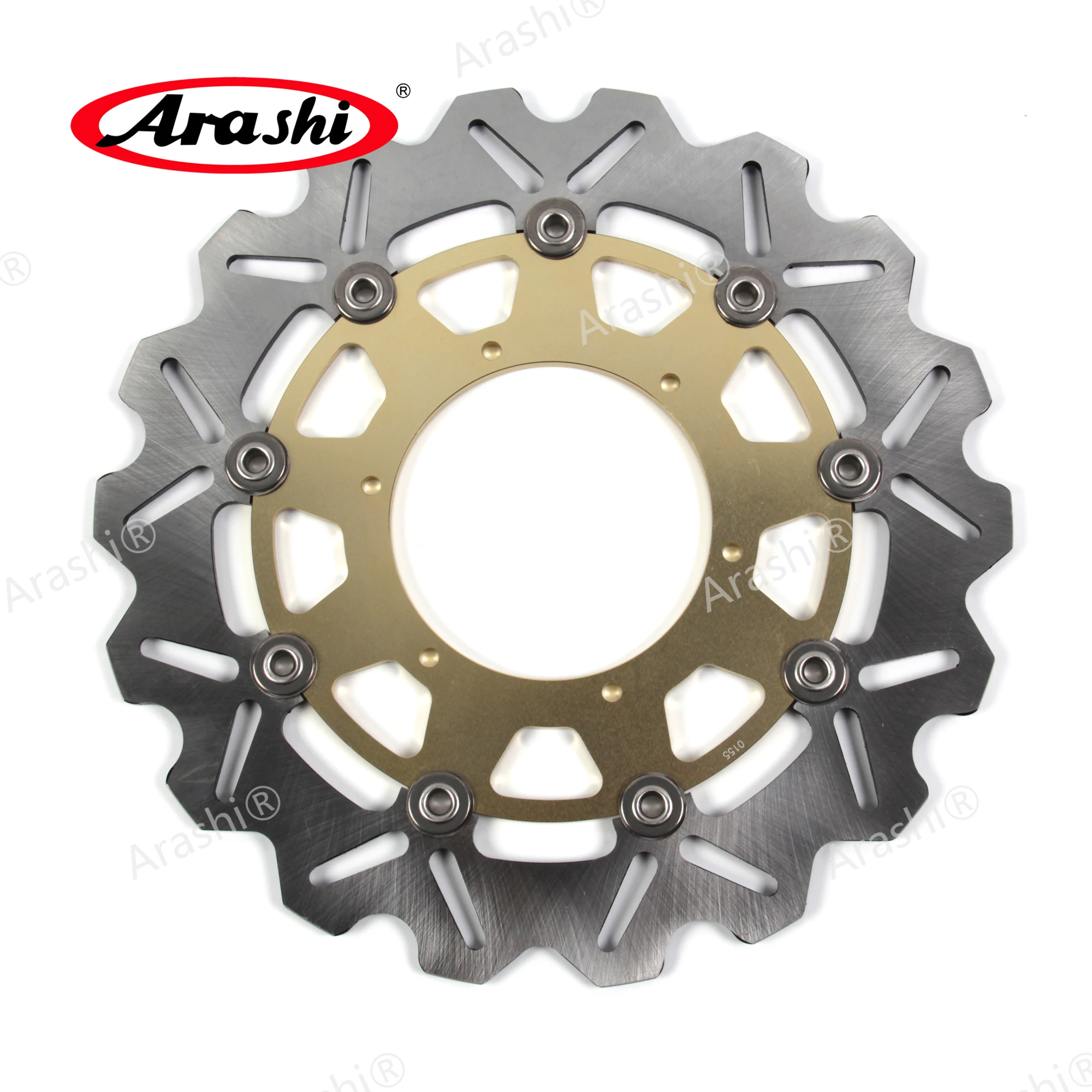 ARASHI F 700 GS CNC Front Rear Brake Rotors Disc Fit BMW F700GS 2015 2014 2013 F 700GS 13 14 15 F800GS ADV F650GS ABS WAVE DISC