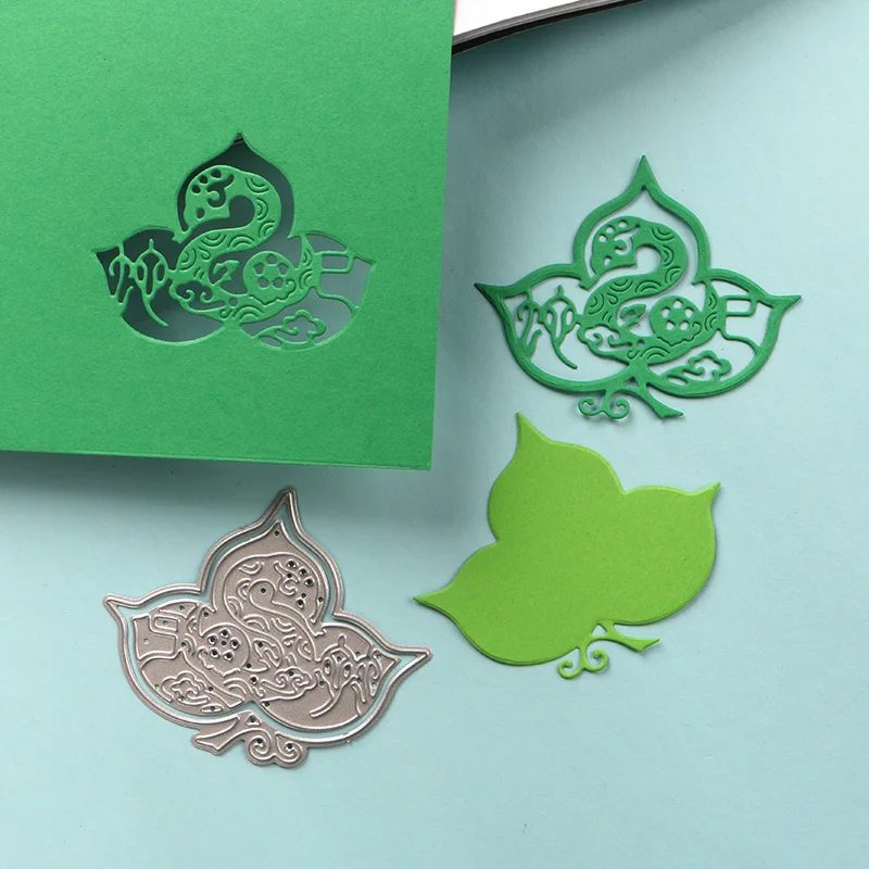 DUOFEN METAL CUTTING DIES 12 Chinese Zodiac Signs shapes cutout stencil DIY Scrapbook Paper Album crafts 2020 new