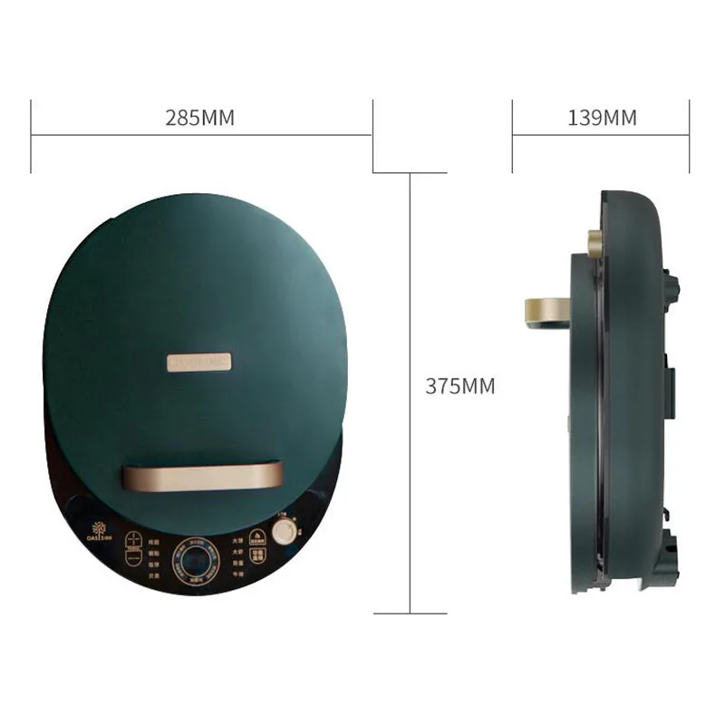 Elektrische Backform Doppelseitige Heizung Suspension Typ Braten Und Backen Maschine Kuchen Maschine Elektrische Skillets Tortil