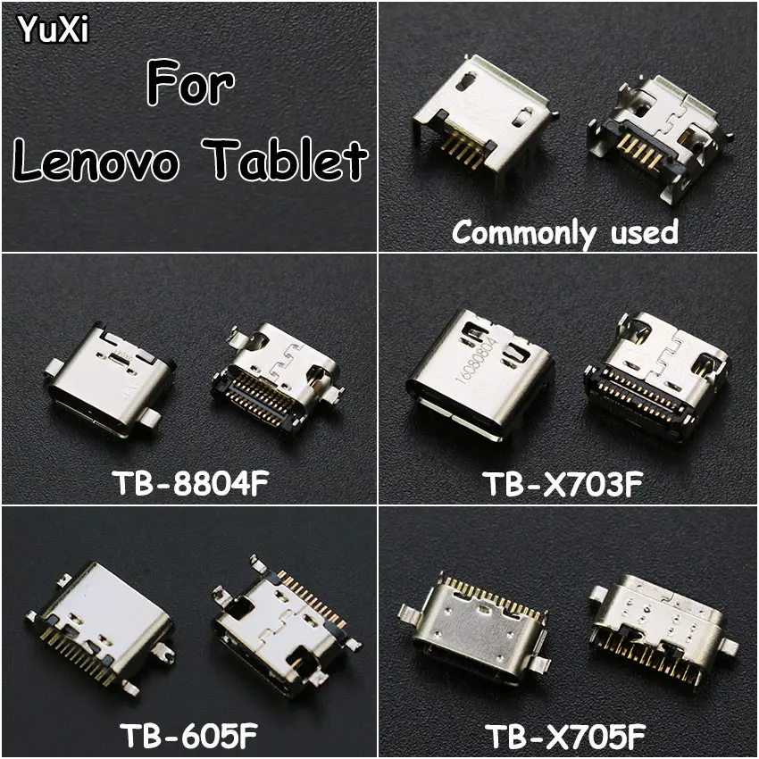 For Lenovo Tablet TB-X605F X605L X606X X703F 8804F X705L/F/N 8703 X304F Type-c Usb Jack Socket Charging Port Connector Dock Plug