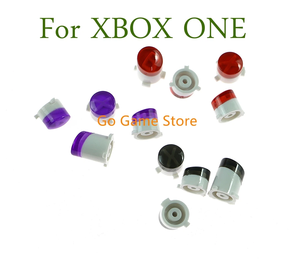 For Microsoft Xbox One Wireless / Wired Controller 8 Colors ABXY Buttons with Letters Mod Kit