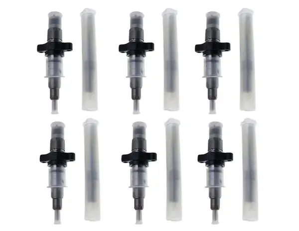 6PCS 0445120210 0445120255 Injectors Set Fit for Bosch Cummins Dodge Ram 2500 3500 03-04.5 2003-2004.5 5.9 305HP