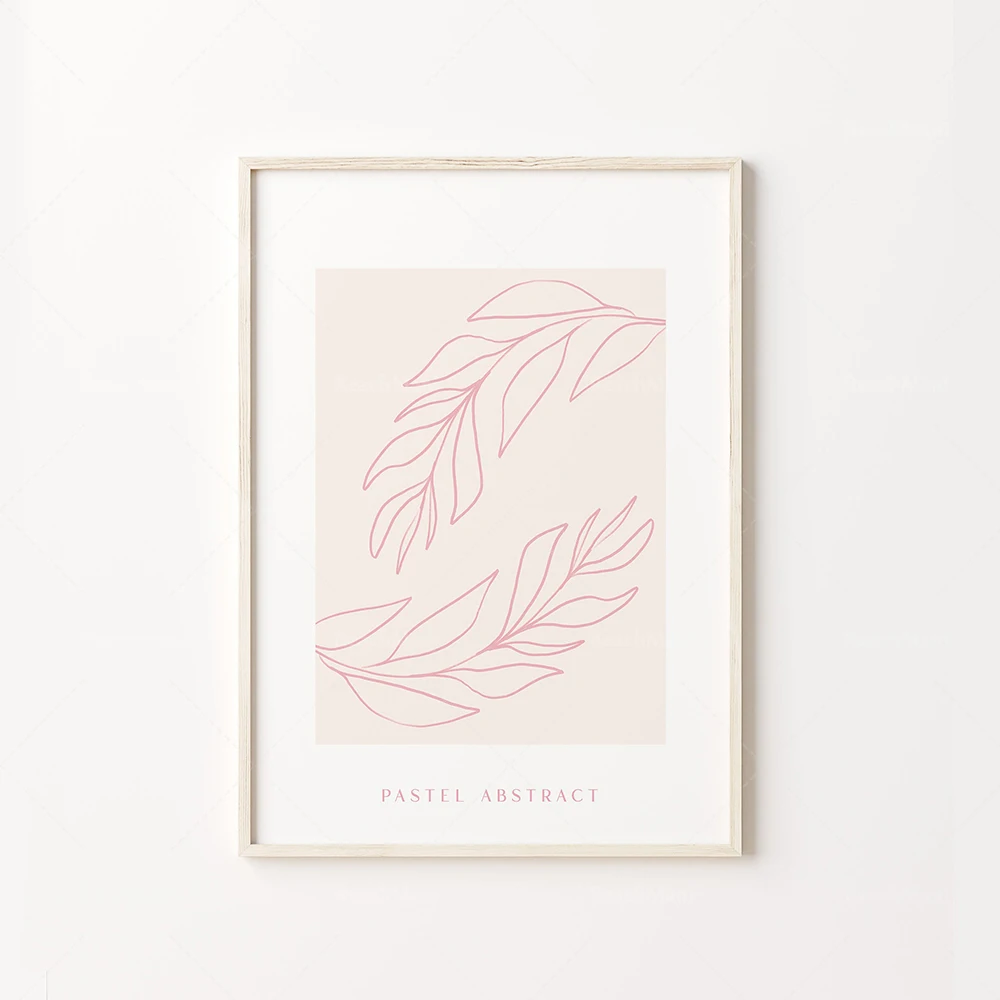 Pastel prints, Danish pastel aesthetic prints, abstract art, gallery wall pastel decoration home decoration printing posters