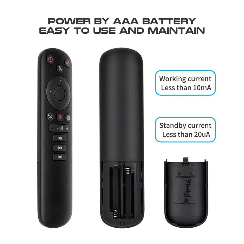 G50S Wireless Fly Air Mouse Gyro Voice 2.4G USB IR learning Remote Control G50 for Smart Android tv universal devices vs G20 G30