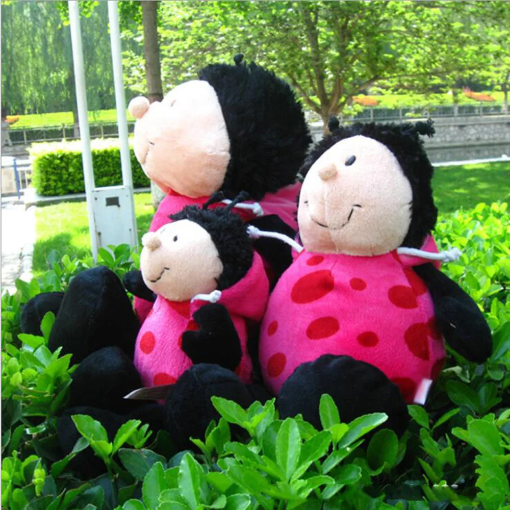 

Ladybug Insects Doll Children Plush Stuffed Toy For Kid Birthday Gift