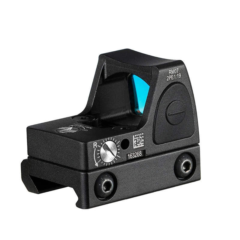 Imagem -03 - Mini Rmr Red Dot Sight Scope Colimador Glock Rifle Reflex Airsoft Hunting Revólver Estoque dos Eua