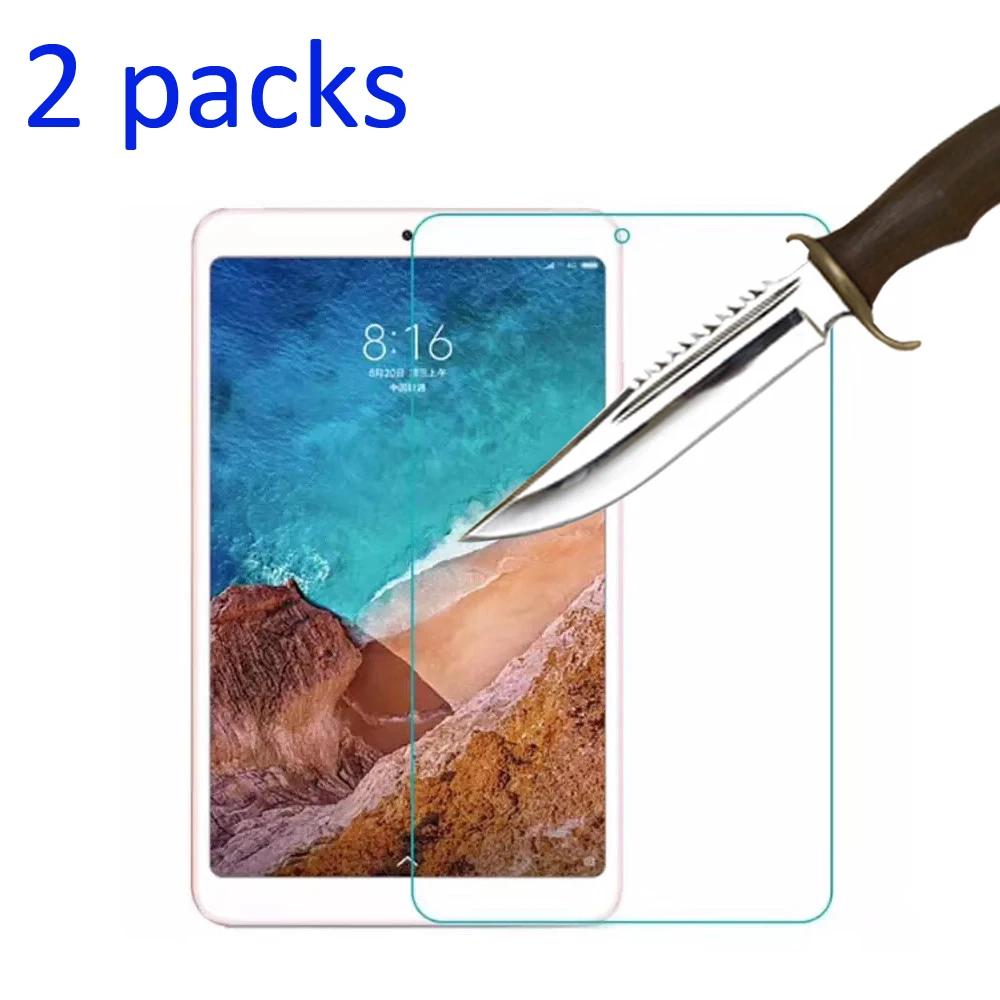 

2 Packs screen protector for Xiaomi mipad Mi pad 4 plus 10.1 glass film tempered glass screen protection