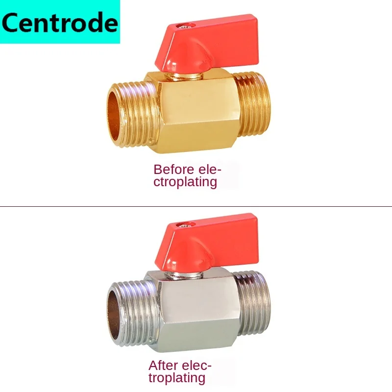 Mini ball valve 3/8 IN 1/2IN mini ball valve 1/8 1/4 3/8 1/2 DN6 8 10 15 valve switch pneumatic accessories