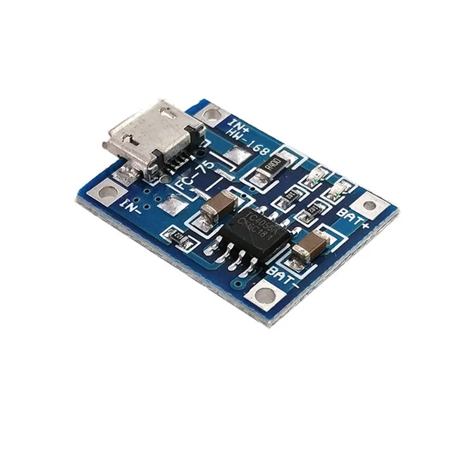 1A 18650 płyta zabezpieczająca baterię litową moduł ładowania Micro USB/type-c TP4056 z modułem ochronnym TC4056