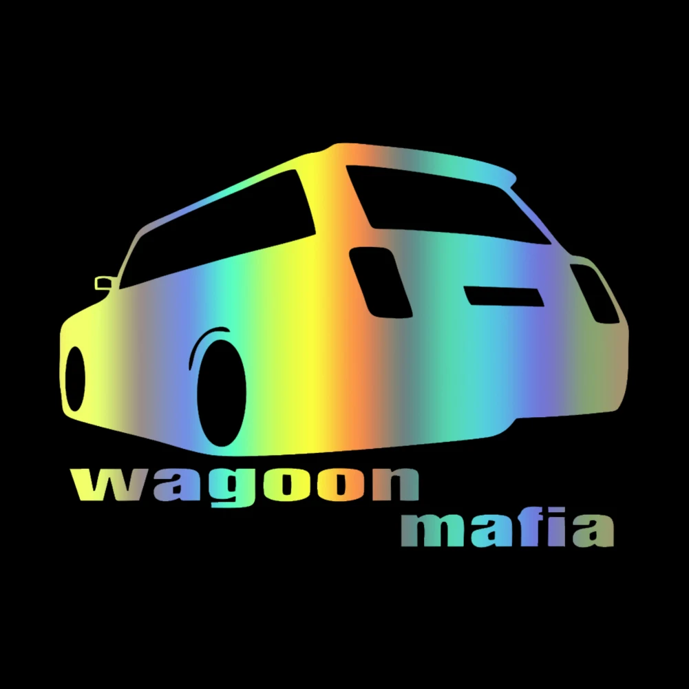 CS-10677# Variou Sizes Vinyl Decal VAZ 2104 Lada Wagon Mafia Car Sticker Waterproof Auto Decors on Bumper Rear Window