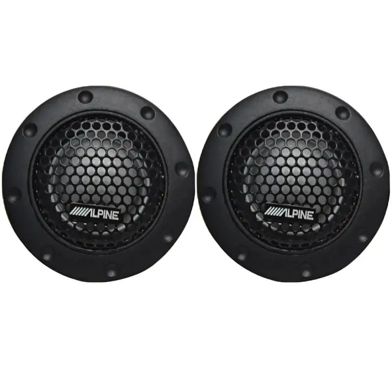 2X Car Tweeter 180W 4Ohm Audio 1'' 2.5 Silk Film Car Stereo Speakers For Car Modification High-Pitched Car Audio Modification