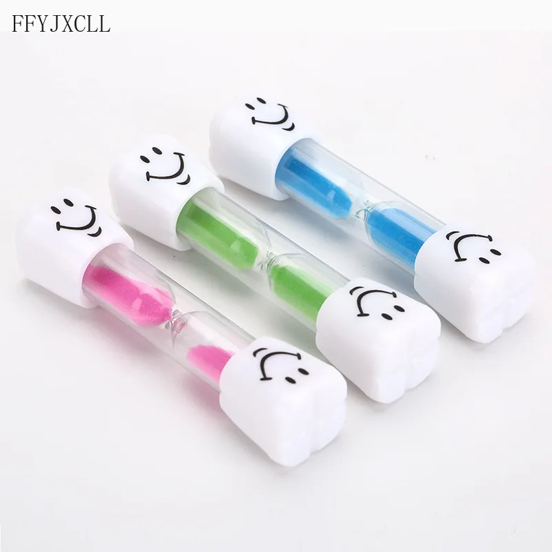 1/3/5 Minute Children Kids Gift Hourglass Toothbrush Timer Smiling Face For Cooking Sandy Clock Brushing-Teeth Sandglass