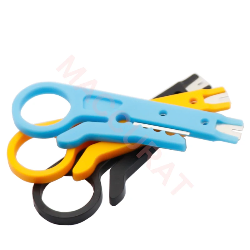 2pcs Mini Portable Wire Stripper Knife Crimper Pliers Crimping Tool Cable Stripping Wire Cutter Multi Tools Cut Line 3D printer