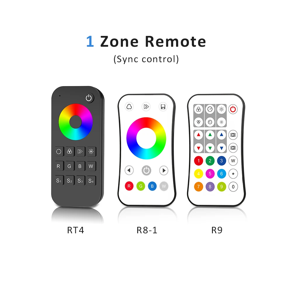 Rgbw Controller 12V 24V 36V 20A Rgb Rgbw Led Strip Licht Controller 2.4G Rf Smart Wifi draadloze Afstandsbediening Controler V4