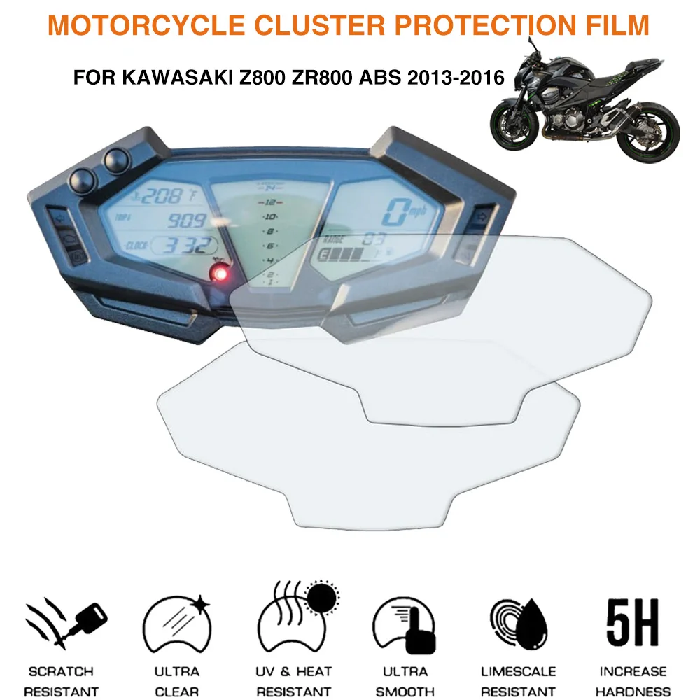 For Kawasaki Z800  ZR800 ABS 2016 Z/ZR 800 motorcycle Cluster Scratch Cluster Screen Protection Film Protector