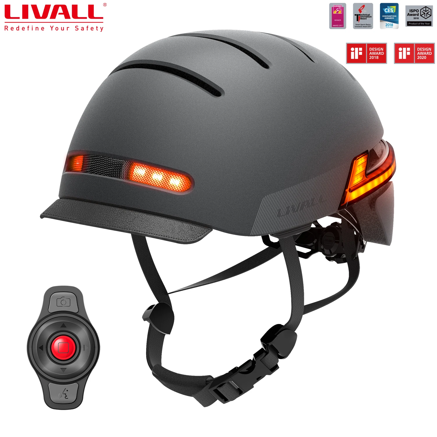 LIVALL 2023 BH51M NEO Smart Bike Helmet with Auto Sensor LED Sides Built-in  Bluetooth Mic Speakers MTB Helmet