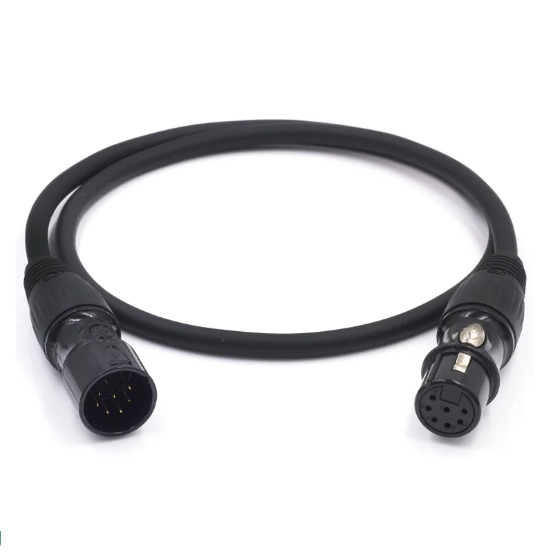 

High Quality 7 Pin 7P 7Pin XLR to XLR Male to Female Audio Cable