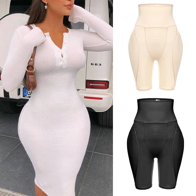 Padded Panties Women Sexy Butt Body Shaper Knickers Fake Ass High Waist Panty Booty Lift Breathable Underwear Foam Hip Enhancer