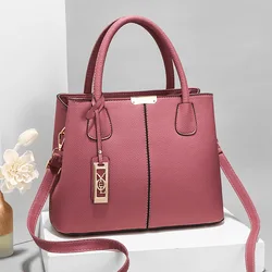 Women's bag spring 2021 new Korean style stereotyped sweet fashion women's bag messenger shoulder handbag