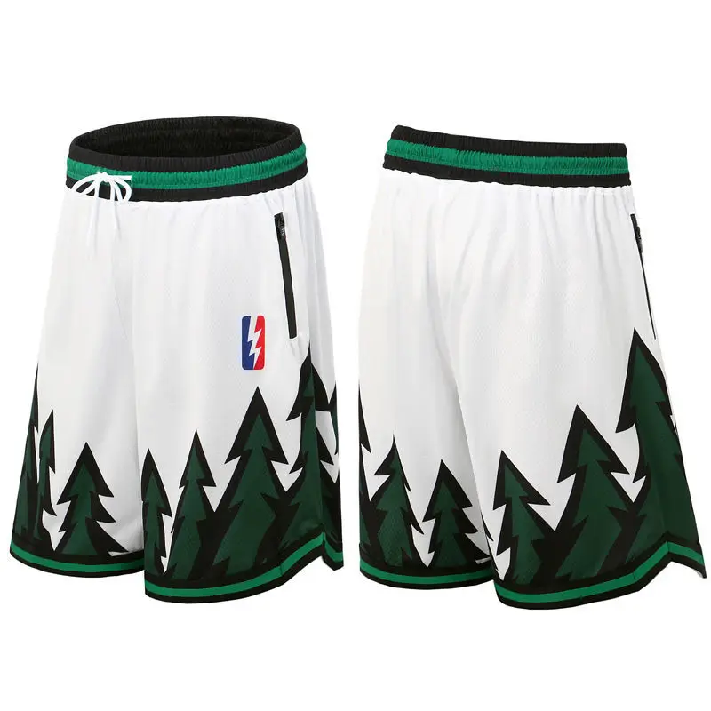 Summer five-point shorts Curry Wade James Timberwolves men and women training sports shorts camouflage long basketball pants