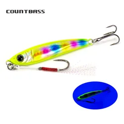 Countbass Sniper 3PCS 15g 25g 35g 45g 65g Metal Cast Pesca Jigging Lures UV Color available Fishing Jigs with Assist Hook