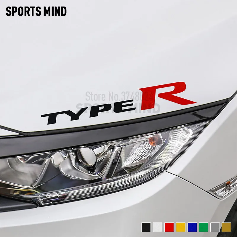 Customizable Car Styling JDM For Honda Accord Civic TYPER CRV TYPE R Accessories Car Stickers Decal Vinyl Automobiles