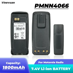PMNN4066 1800mAh Replacement Battery for Motorola XIR P8200/P8260/P8268 DP3400 MTR3000 Two Way Radios Battery with Belt Clip