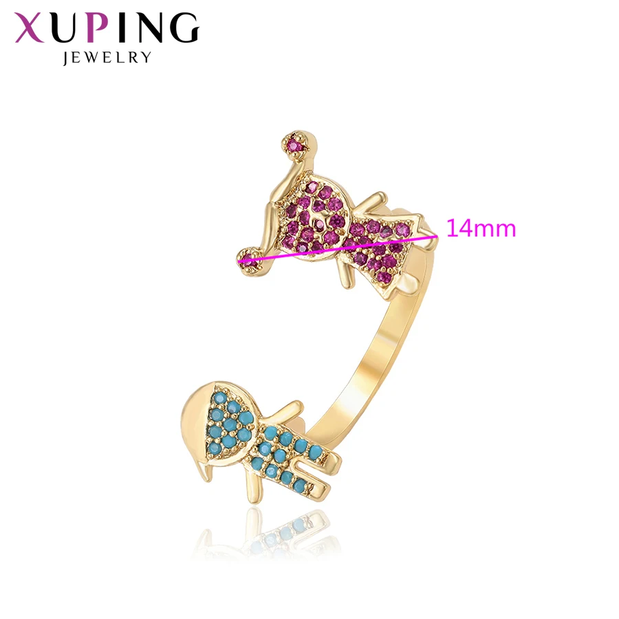 Xuping Jewelry  Fashion Copper Alloy Exquisite Gift Ring for Child Baby Ring Girls Lovely Trendy Style Elegant Gift 16284