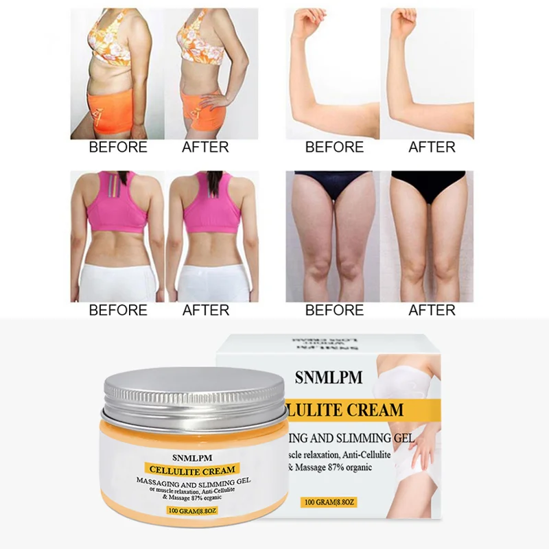 Hot Massage Cream, Cellulite Hot Cream, Body Slimming Firming Fat Burner for Tightening Skin Weight Loss Body Shaper 100g