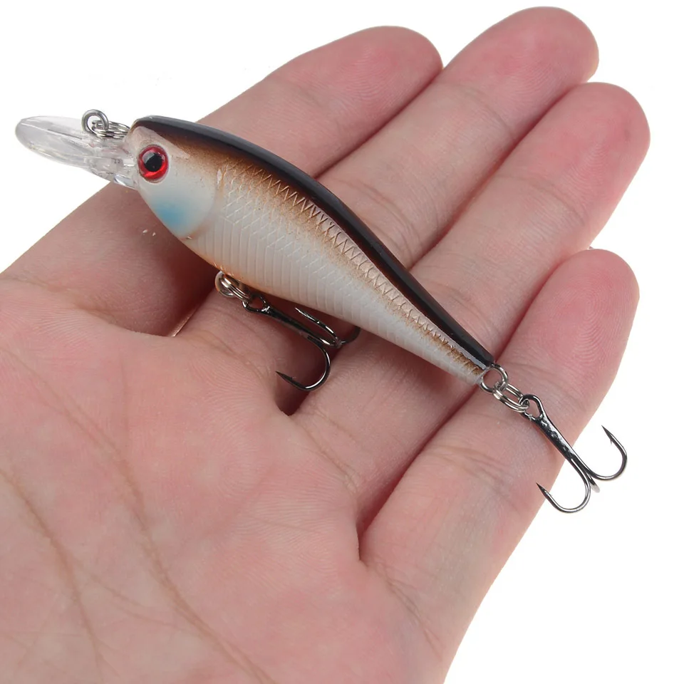 Crankbait flotante 6,5 cm para lubina y carpa - imagen 4