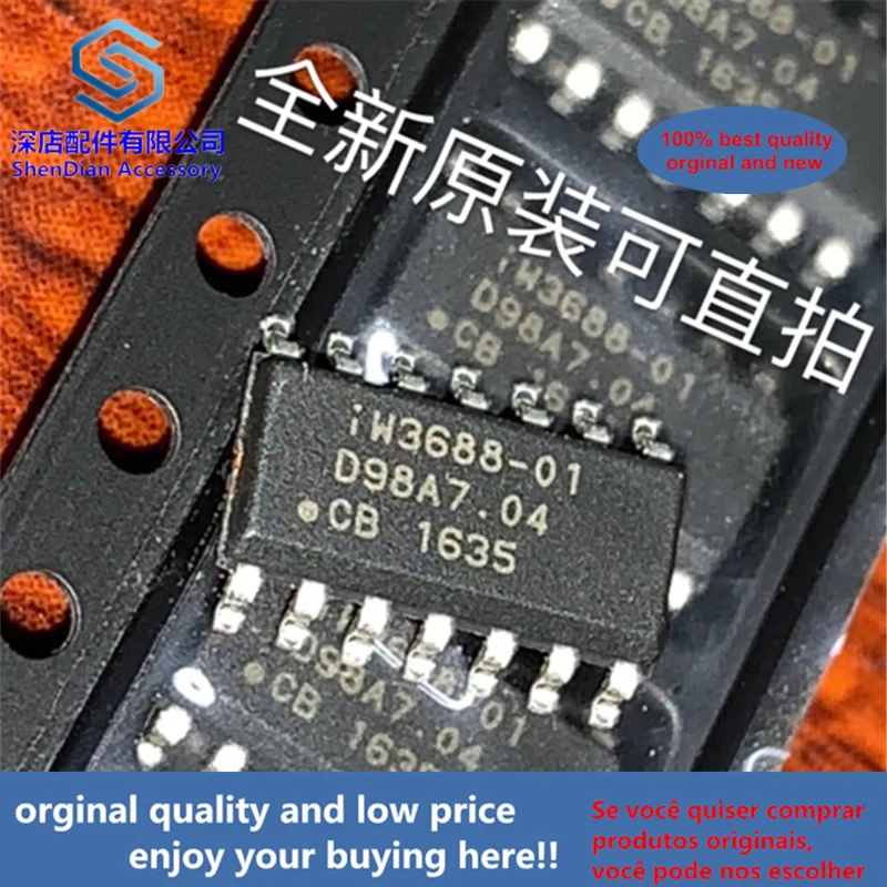 

10pcs 100% orginal and new IW3688-01 IWATT SOP14 SOP 3688-01 best qualtiy