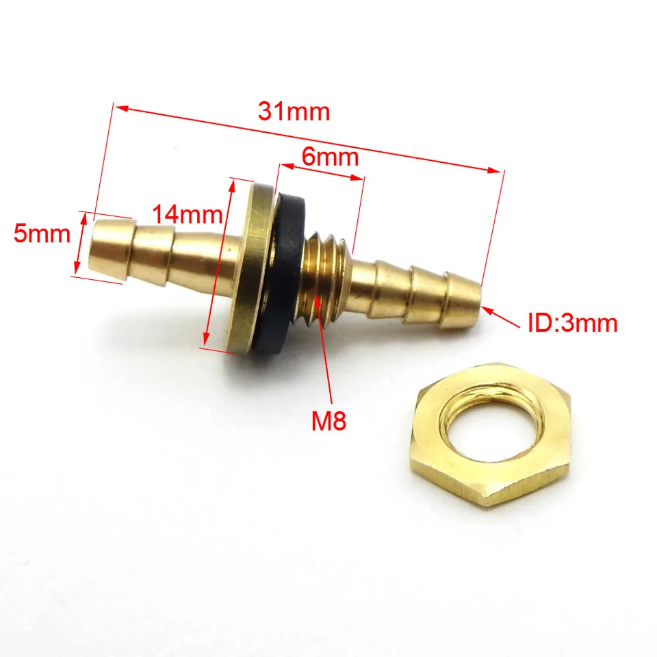 ROBINET DE REFROIDISSEMENT par eau efficace M3 M5 buse mamelon pour