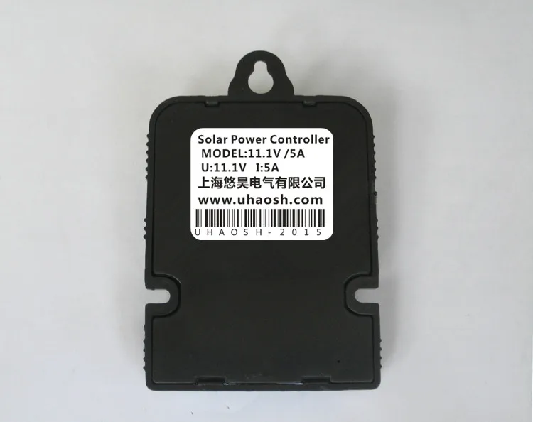 12V Lithium Battery 5A Solar Controller 11.1V Photovoltaic Charger 3 Series 12.6v Cut-off Light Control Time Control