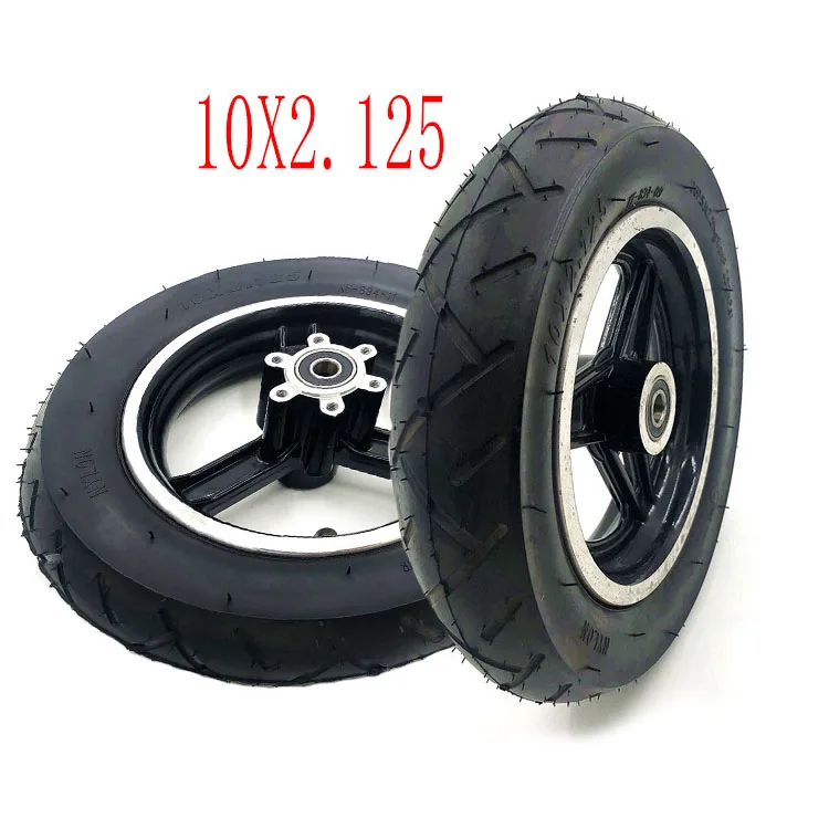 Electric Scooter 10x2.125 Wheel Rim 10 Inch Scooter Wheel Hub Alumnium Alloy Wheel Frame for 10x2.125 Tire Electric Scoote