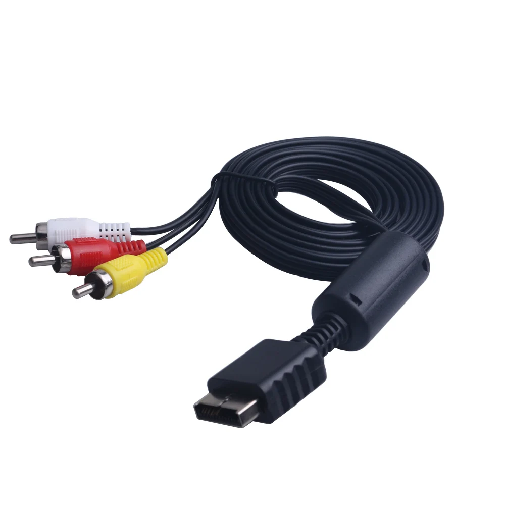 كابل الصوت والفيديو لسوني PS2/PS3 Gamepad مادة النحاس كابل AV لملحقات ألعاب PS1/2/3