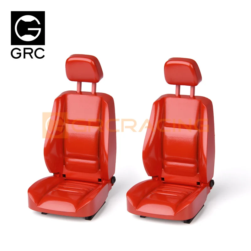 For 1/10 Rc Car Trax Trx4 Trx6 1 Pair Simulation Seat Climbing Car Diy Cab Multi-directional Adjustable Interior Seat Grc G161c