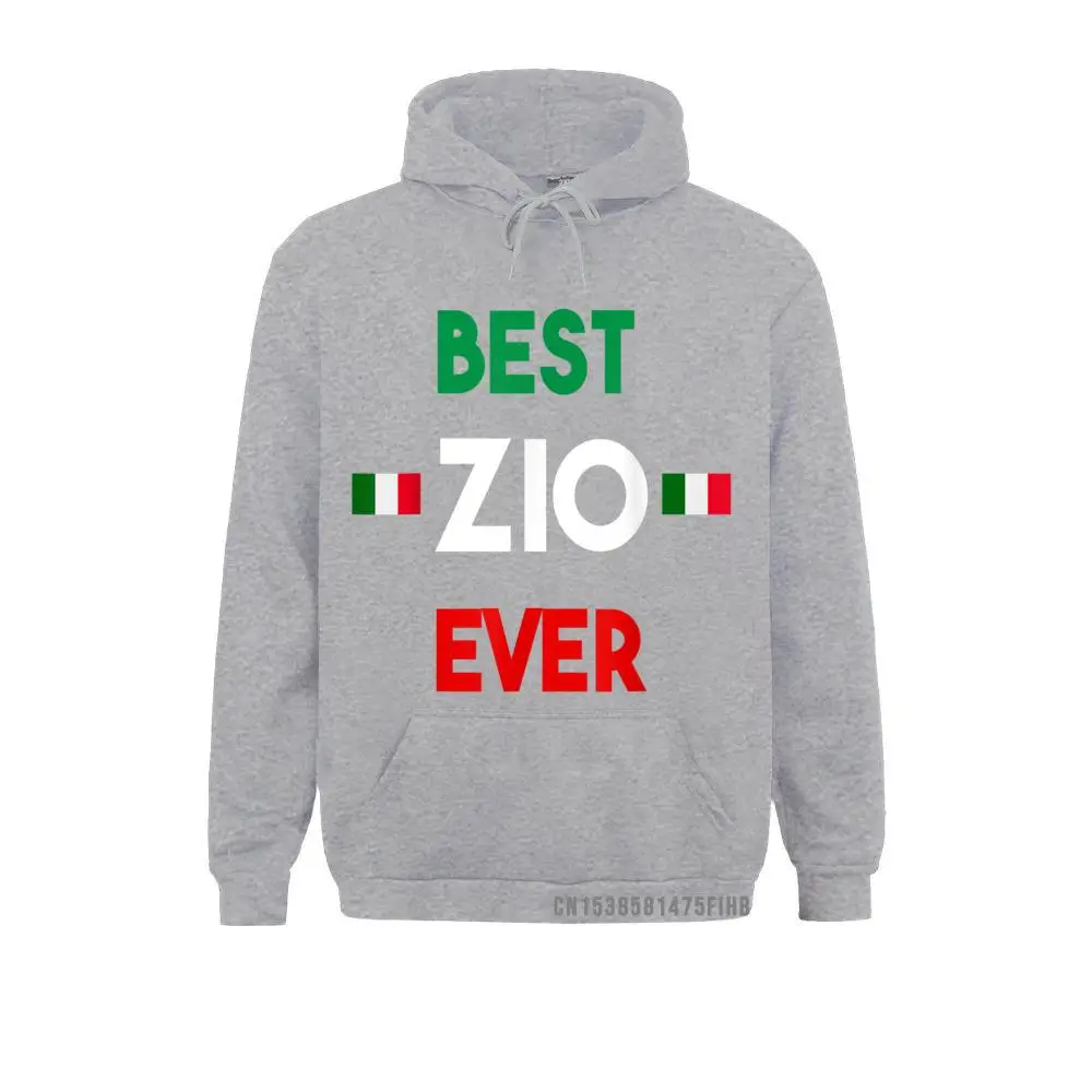 Best Zio Ever Italian Uncle Hoodie Printing Hoodies Fashion Long Sleeve Men's Sweatshirts Customized Winter Fall Clothes