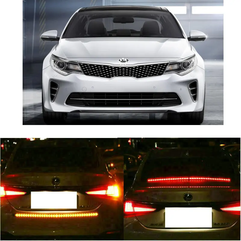 

1pc Prevent rear-end Strobe Turn/Stop Light Trunk Lamp For Kia Optima Picanto Carnival niro amanti borrego cadenza forte k900