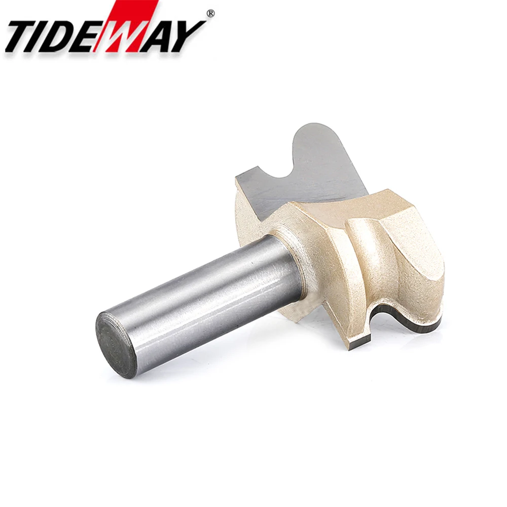 Tideway Professional Grade Arc Nail Drawer Pull Router Bit Door Handle Slotting Milling Cutter Woodworking Grooving CNC Bits